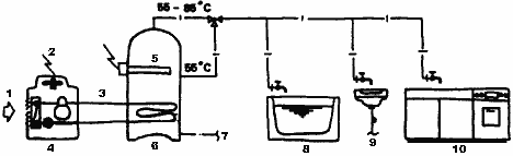 Система горячего водоснабжения с тепловым насосом